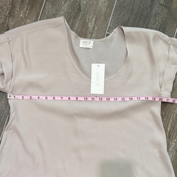 Sienna Sky Women's Blouse in Soft Taupe - Picture 7 of 10